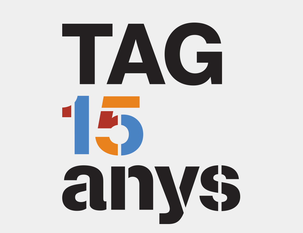 Logo TAG 15 anys