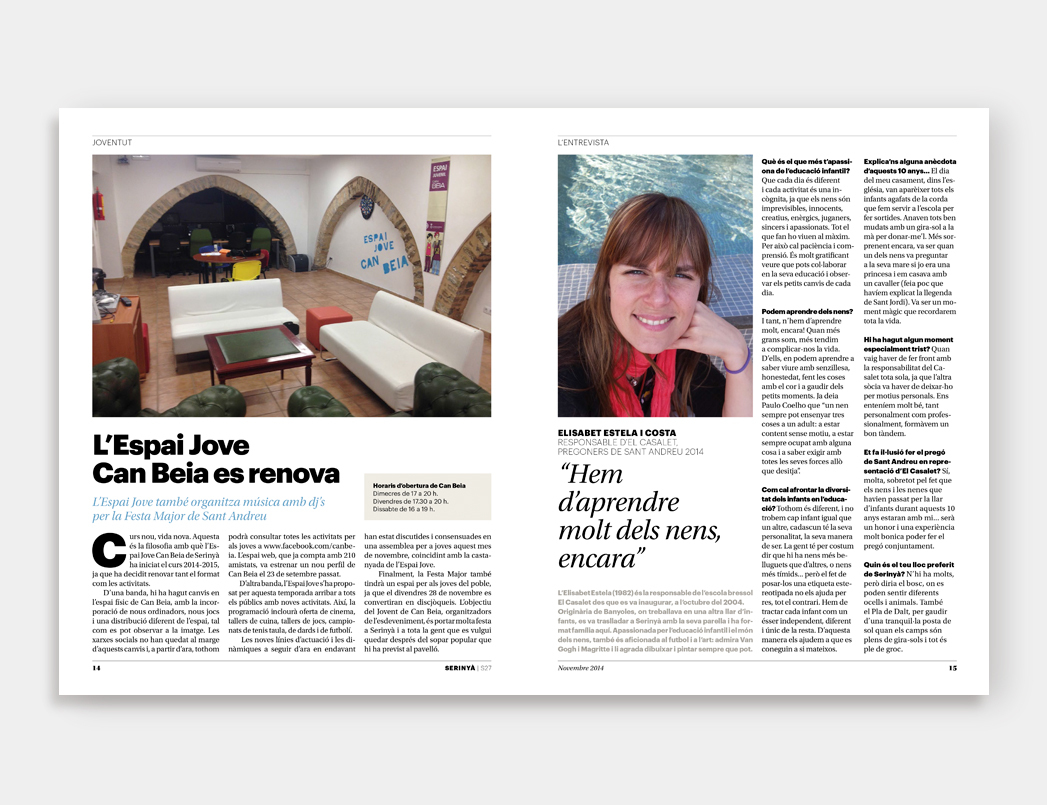 Revista Ajuntament de Serinyà